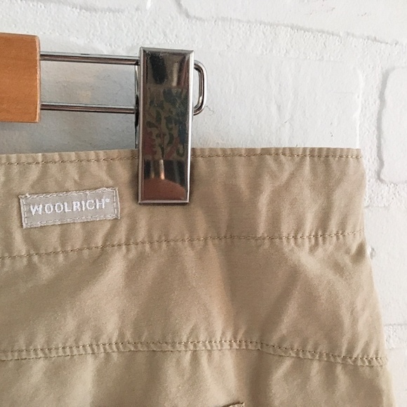 Woolrich Women’s Bermuda Shorts Kakhi Cargo Utility Safari Sporty Beige 16 - Picture 14 of 14